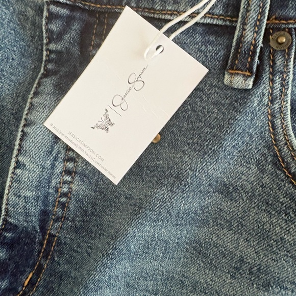 Jessica Simpson Zinnia Wide Leg Boyfriend Jeans NWT - Picture 5 of 9
